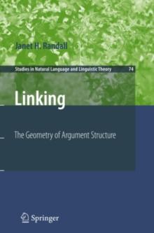 Linking : The Geometry of Argument Structure