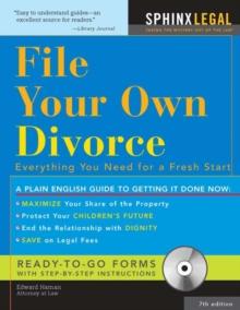 File Your Own Divorce : Everything You Need for a Fresh Start