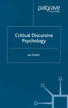 Critical Discursive Psychology