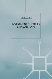 Investment : Theories and Analyses