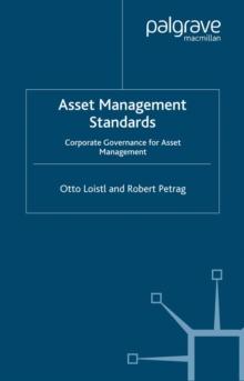 Asset Management Standards : Corporate Governance for Asset Management