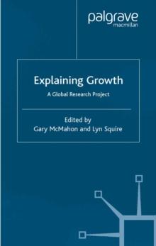 Explaining Growth : A Global Research Project