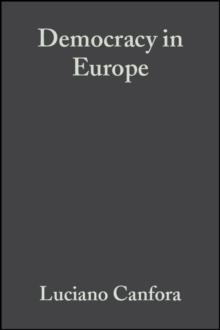 Democracy in Europe : A History of an Ideoloy