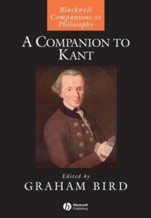 A Companion to Kant