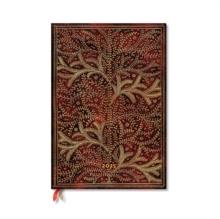 Wildwood (Tree of Life) Grande 12-month Vertical Hardback Dayplanner 2025 (Elastic Band Closure)