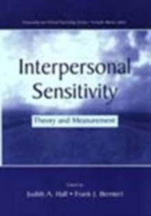 Interpersonal Sensitivity : Theory and Measurement