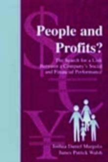 People and Profits? : The Search for A Link Between A Company's Social and Financial Performance