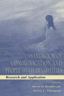 Handbook of Communication and People With Disabilities : Research and Application