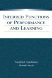 Inferred Functions of Performance and Learning