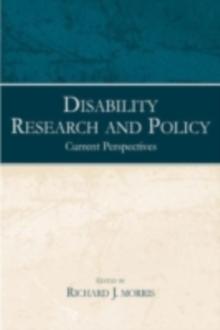 Disability Research and Policy : Current Perspectives