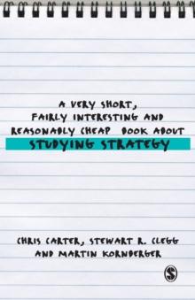 A Very Short, Fairly Interesting and Reasonably Cheap Book About Studying Strategy