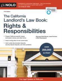 California Landlord's Law Book, The : Rights & Responsibilities