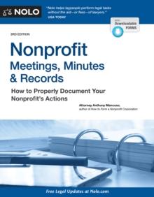 Nonprofit Meetings, Minutes & Records : How to Properly Document Your Nonprofit's Actions