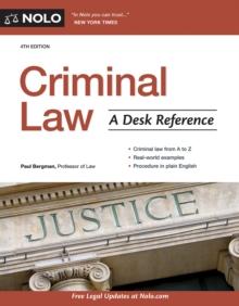 Criminal Law : A Desk Reference