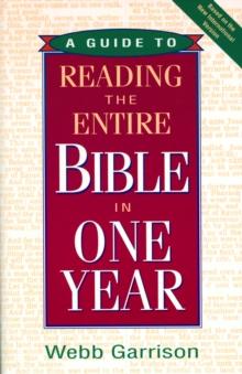 A Guide to Reading the Entire Bible in One Year