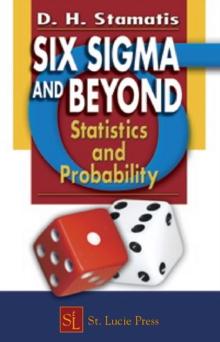 Six Sigma and Beyond : Statistics and Probability, Volume III