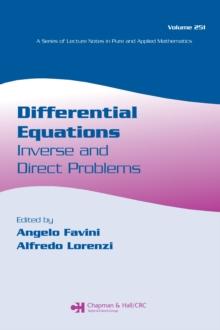 Differential Equations : Inverse and Direct Problems