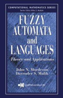 Fuzzy Automata and Languages : Theory and Applications