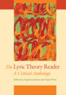 The Lyric Theory Reader : A Critical Anthology