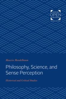 Philosophy, Science, and Sense Perception