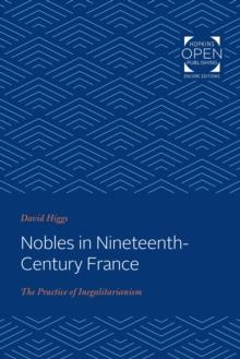 Nobles in Nineteenth-Century France