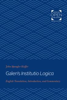 Galen's Institutio Logica