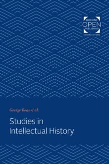 Studies in Intellectual History