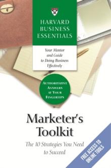 Marketer's Toolkit : The 10 Strategies You Need To Succeed