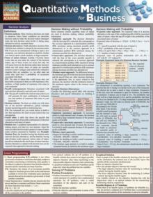 Quantitative Methods  For Business