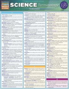 Science Terminology : a QuickStudy Reference Guide