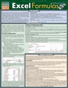 Excel 2013 Formulas - Advanced