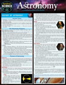 Astronomy : QuickStudy Reference Guide to Space, Our Solar System, Planets and the Stars