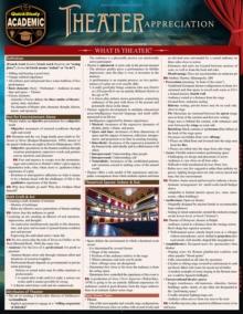 Theater Appreciation : QuickStudy Laminated Reference Guide