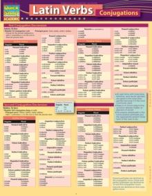 Latin Verb-Conjugations : a QuickStudy Laminated 6-Page Reference Guide