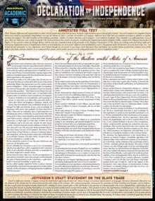 Declaration of Independence : a QuickStudy Laminated Reference Guide