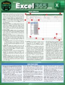 Microsoft Excel 365 - 2019 : a QuickStudy Sotware Reference Guide