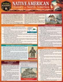 Native American History - North America : QuickStudy Reference & Study Guide