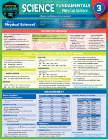 Science Fundamentals 3 - Physical Science : QuickStudy Reference & Study Guide