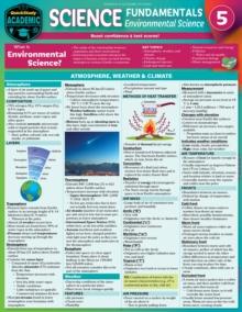 Science Fundamentals 5 - Environmental Science : QuickStudy Reference & Study Guide