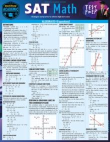 SAT Math Test Prep : a QuickStudy Reference Guide