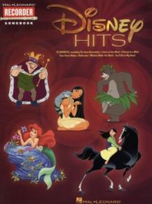 Disney Hits : Recorder Songbook - 15 Favorites