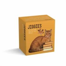 Cat Reader Jiggie : Die-Cut 81-Piece Jigsaw Puzzle