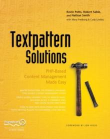 Textpattern Solutions : PHP-Based Content Management Made Easy