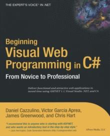 Beginning Visual Web Programming in C# : From Novice to Professional