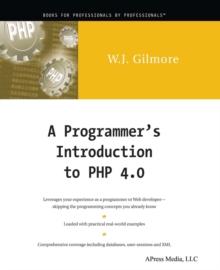 A Programmer's Introduction to PHP 4.0