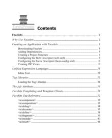 Facelets Essentials : Guide to JavaServer Faces View Definition Framework
