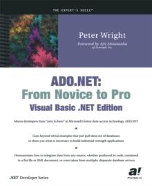 ADO.NET : From Novice to Pro, Visual Basic .NET Edition