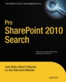 Pro SharePoint 2010 Search