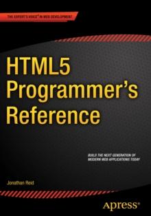 HTML5 Programmer's Reference