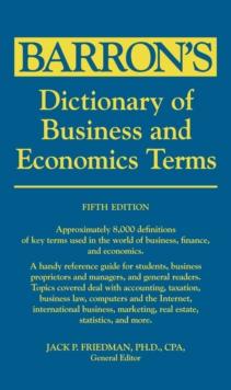 Dictionary of Business and Economic Terms